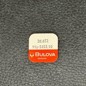 NOS Bulova Watch Part #20.652 11 1/2-2453.10. Battery Bridge Insulator.